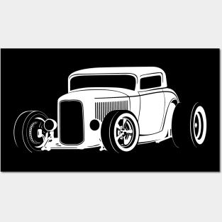 Classic American Hot Rod Posters and Art